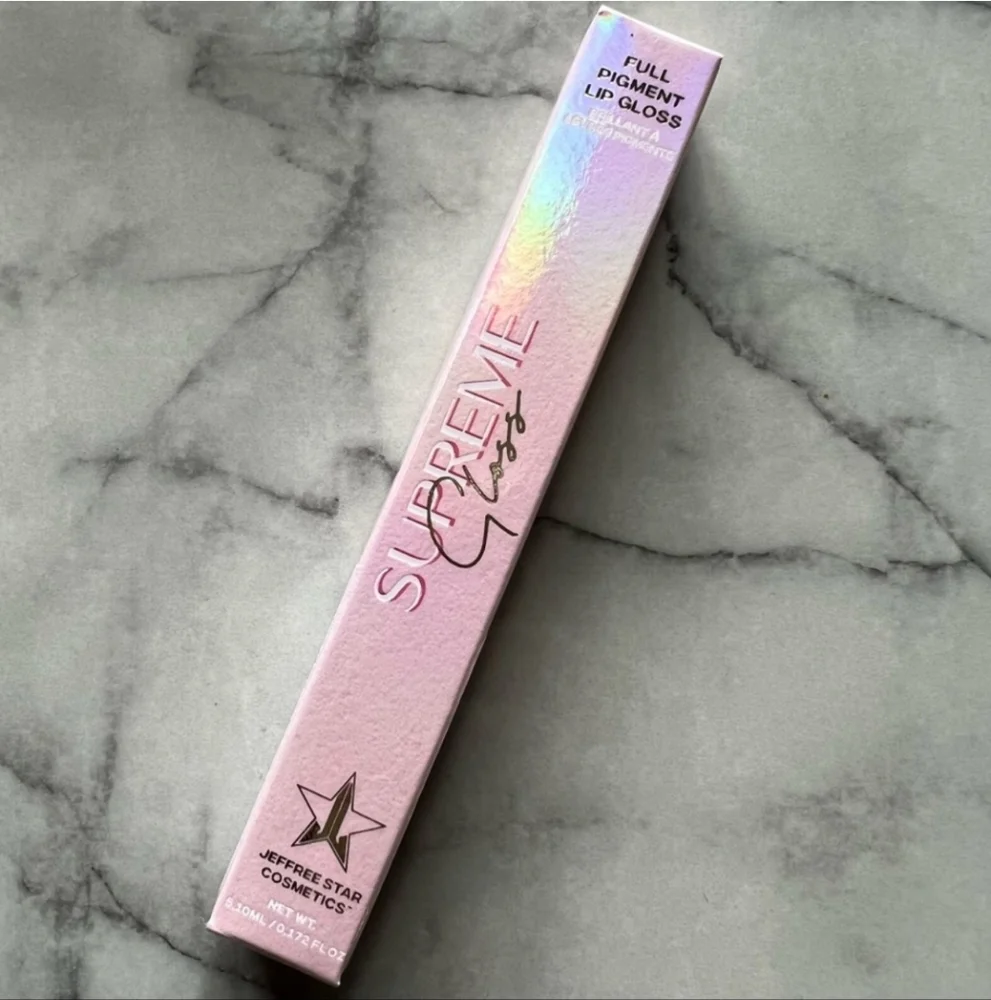 Jeffrey Star Supreme Full Pigment Lipgloss in Urethra (Yellow Lipgloss) BNIB